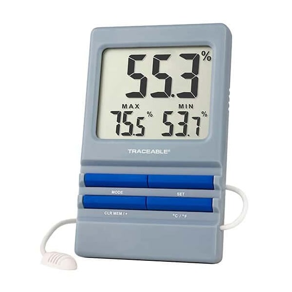 Traceable Thermohygrometer with Alarm an